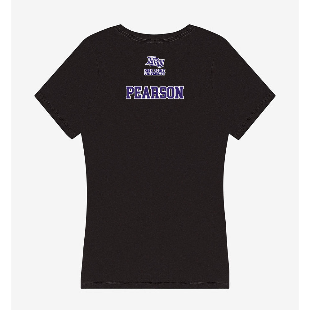 High Point - NCAA Women's Track & Field : Ashari Pearson - Women's V-Neck T-Shirt-1