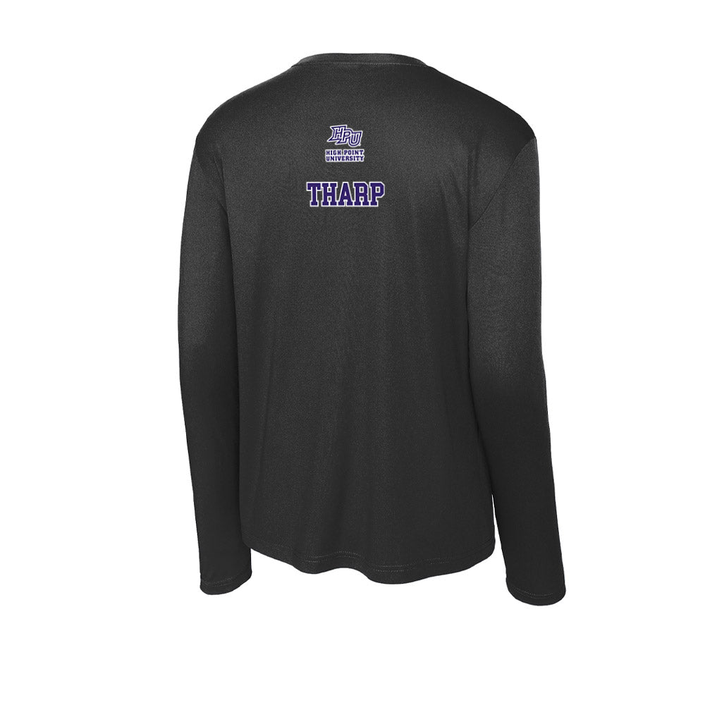 High Point - NCAA Men's Cross Country : Ethan Tharp - Activewear Long Sleeve T-Shirt-1
