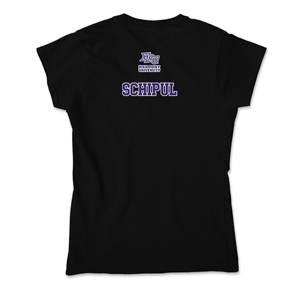High Point - NCAA Men's Cross Country : Ben Schipul - Soft Style Women’s T-Shirt-1