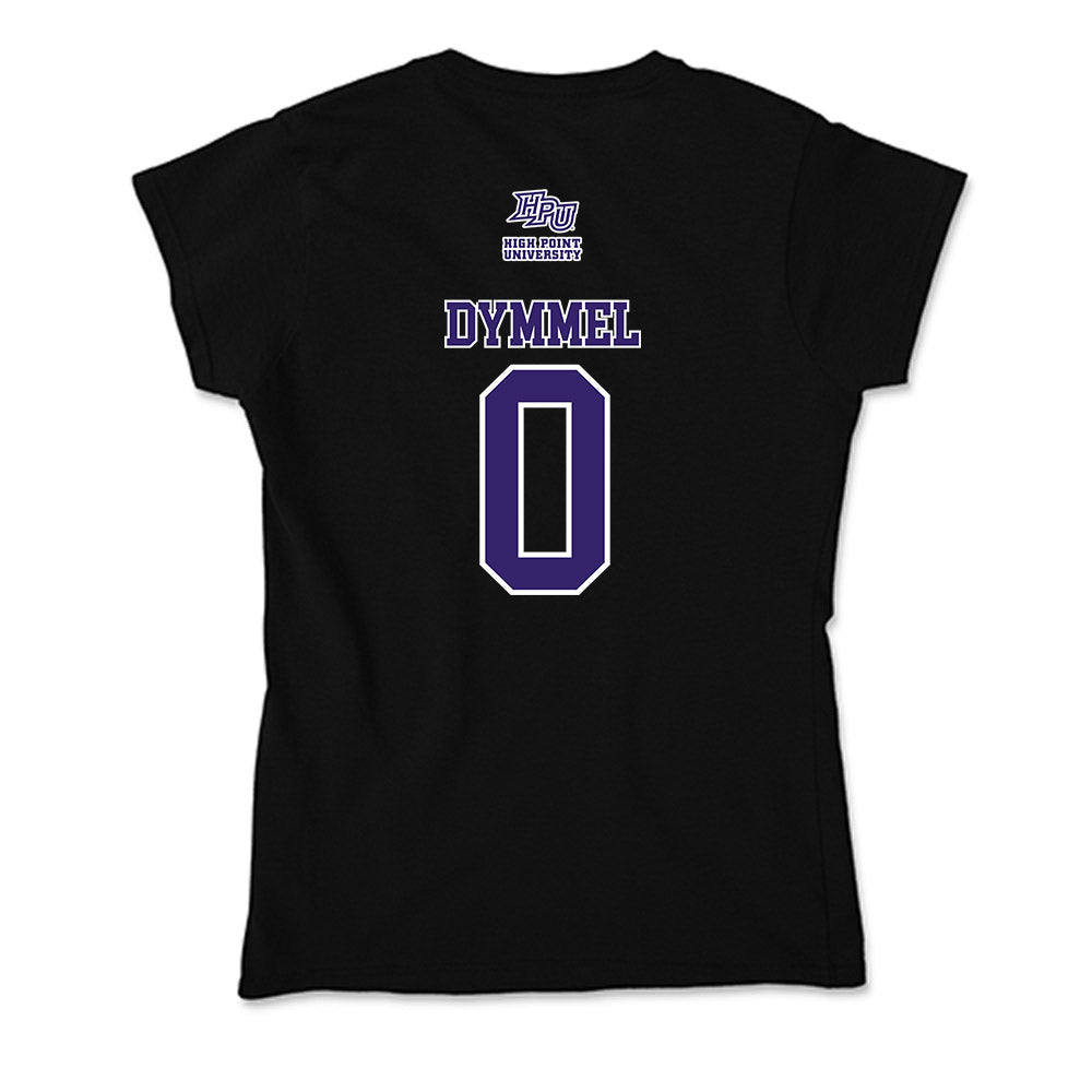 High Point - NCAA Men's Lacrosse : Caleb Dymmel - Soft Style Women’s T-Shirt-1
