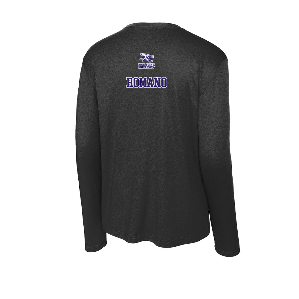 High Point - NCAA Women's Track & Field : Emily Romano - Activewear Long Sleeve T-Shirt-1