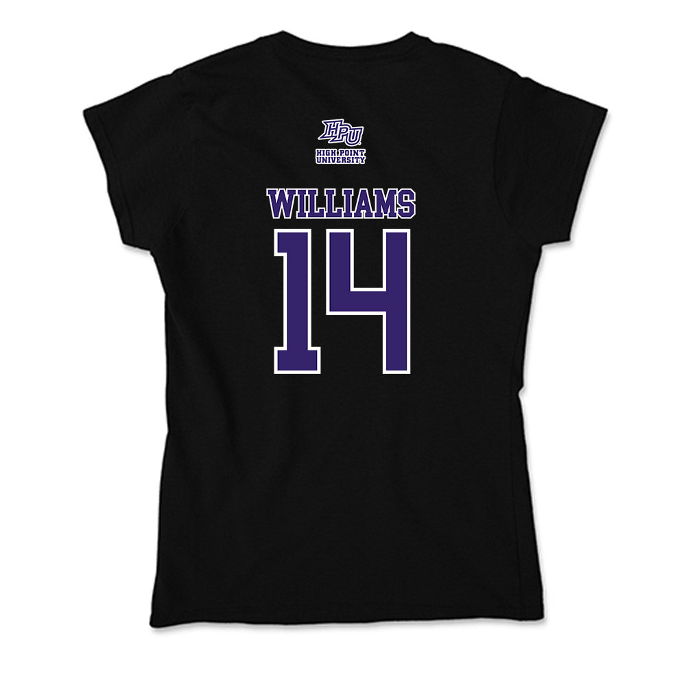 High Point - NCAA Men's Track & Field : Camerin Williams - Soft Style Women’s T-Shirt-1