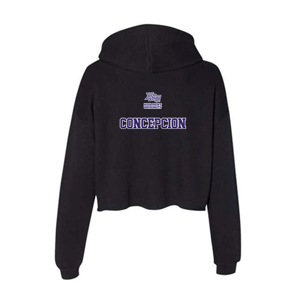 High Point - NCAA Women's Rowing : Kate Concepcion - Women's Crop Fleece Hoodie-1