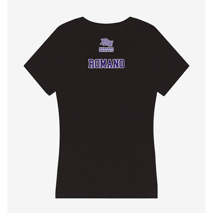 High Point - NCAA Women's Track & Field : Emily Romano - Women's V-Neck T-Shirt-1