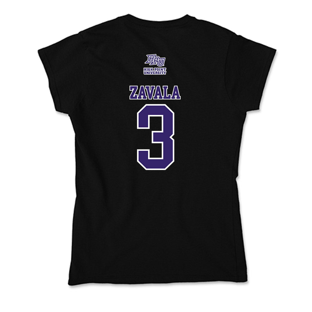 High Point - NCAA Women's Basketball : Nevaeh Zavala - Soft Style Women’s T-Shirt-1