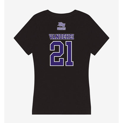 High Point - NCAA Men's Soccer : James VandeHei - Women's V-Neck T-Shirt-1