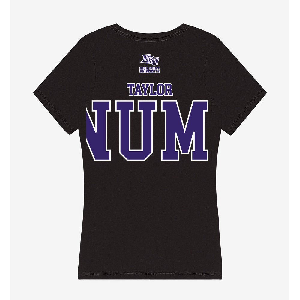 High Point - NCAA Men's Track & Field : Andrew Taylor - Women's V-Neck T-Shirt-1