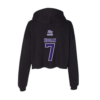 High Point - NCAA Men's Lacrosse : Campbell Hogan - Women's Crop Fleece Hoodie-1