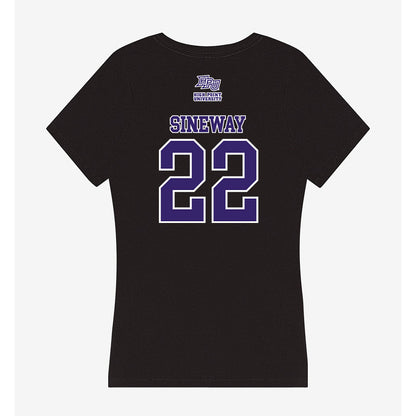 High Point - NCAA Men's Basketball : Andrew Sineway - Women's V-Neck T-Shirt-1