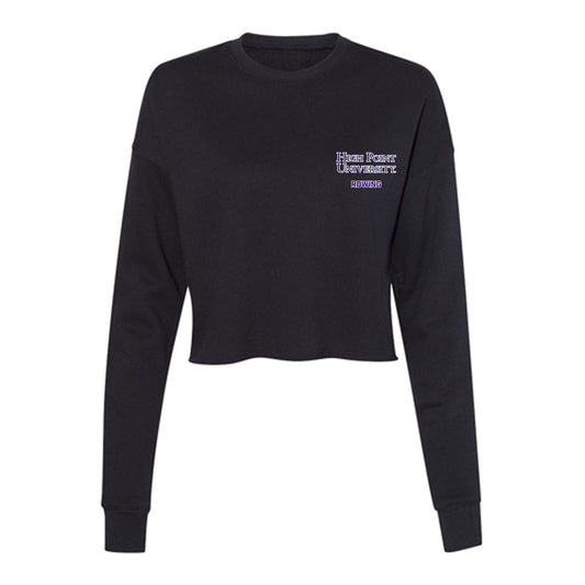 High Point - NCAA Women's Rowing : Gabriella Caintic - Women's Cropped Crew Fleece-0
