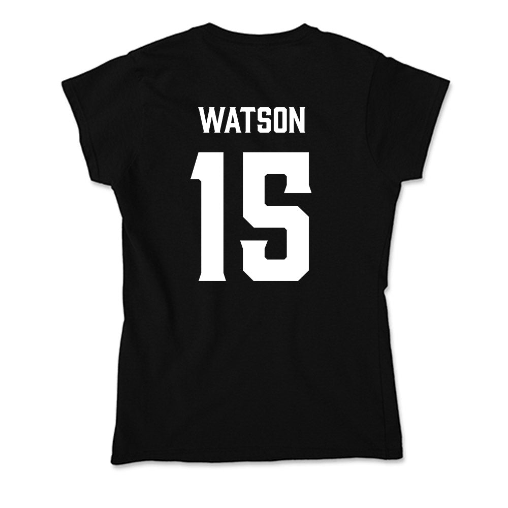 Furman - NCAA Women's Volleyball : Amber Watson - Soft Style Women’s T-Shirt-1