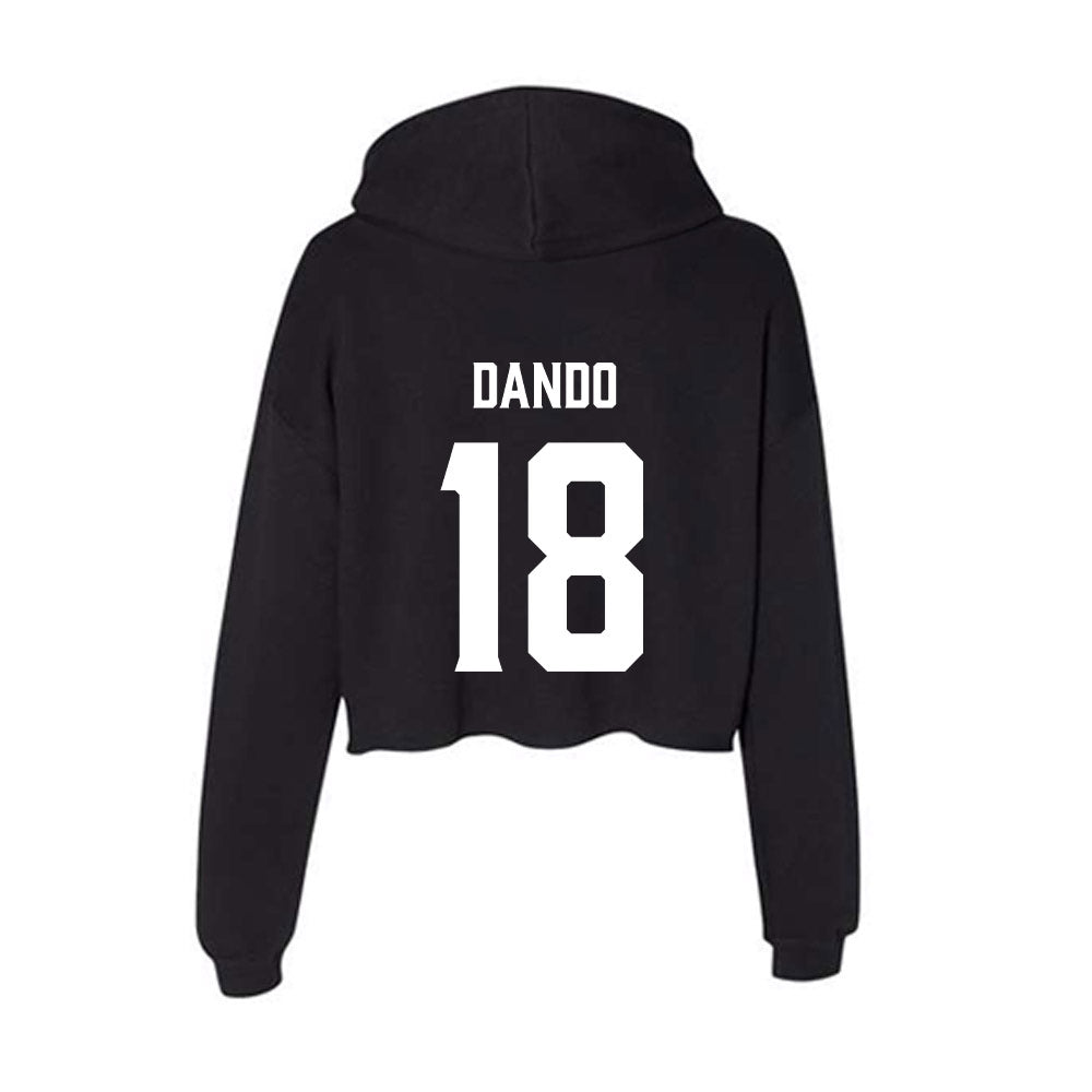 Furman - NCAA Women's Soccer : Callah Dando - Women's Crop Fleece Hoodie-1