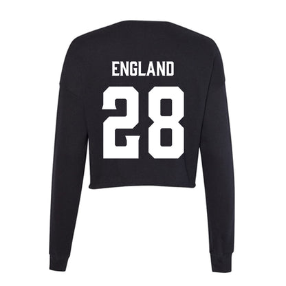 Furman - NCAA Women's Soccer : Alyssa England - Women's Cropped Crew Fleece-1