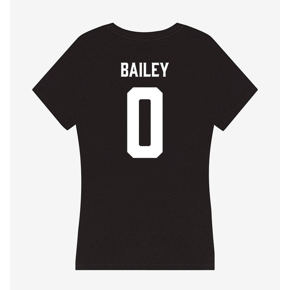 Furman - NCAA Women's Basketball : Lauren Bailey - Women's V-Neck T-Shirt-1