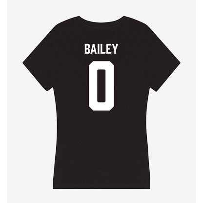 Furman - NCAA Women's Basketball : Lauren Bailey - Women's V-Neck T-Shirt-1