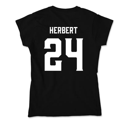 Furman - NCAA Football : Raleigh Herbert - Soft Style Women’s T-Shirt-1