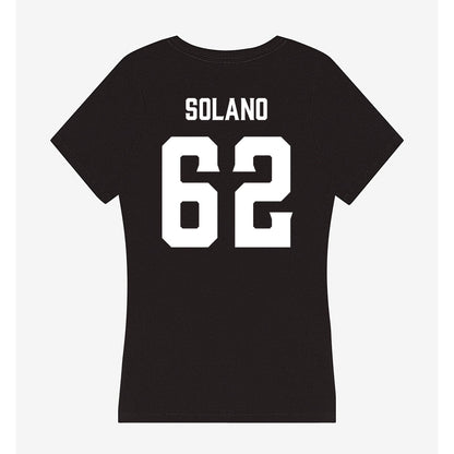 Furman - NCAA Football : Parker Solano - Women's V-Neck T-Shirt-1