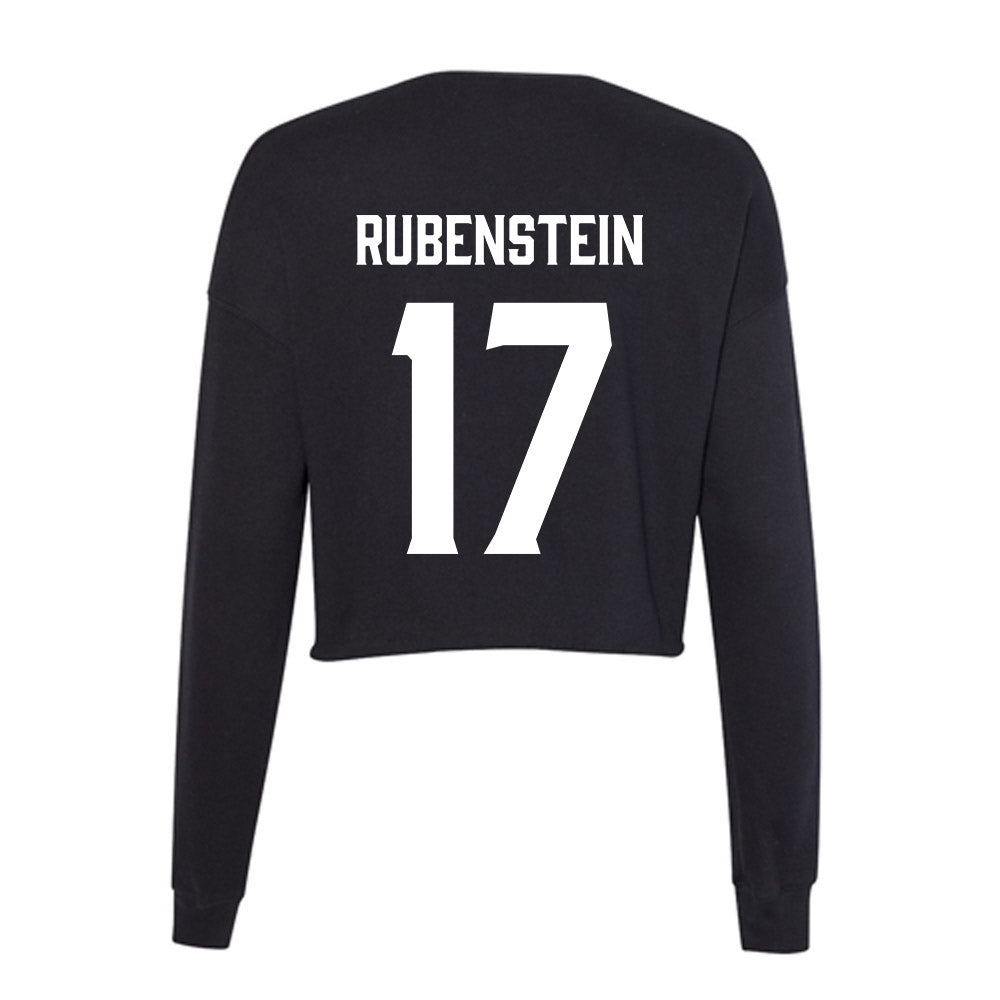 Furman - NCAA Women's Lacrosse : Meredith Rubenstein - Women's Cropped Crew Fleece-1