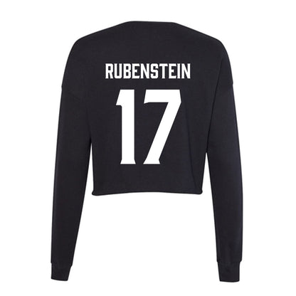 Furman - NCAA Women's Lacrosse : Meredith Rubenstein - Women's Cropped Crew Fleece-1