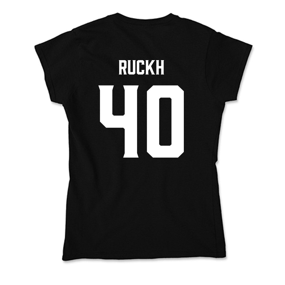 Furman - NCAA Football : Aiden Ruckh - Soft Style Women’s T-Shirt-1