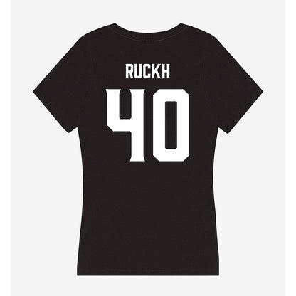 Furman - NCAA Football : Aiden Ruckh - Women's V-Neck T-Shirt-1