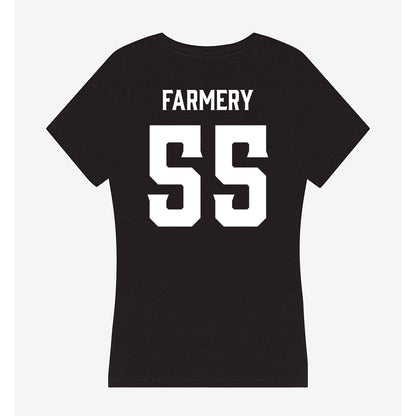 Furman - NCAA Football : Griffin Farmery - Women's V-Neck T-Shirt-1