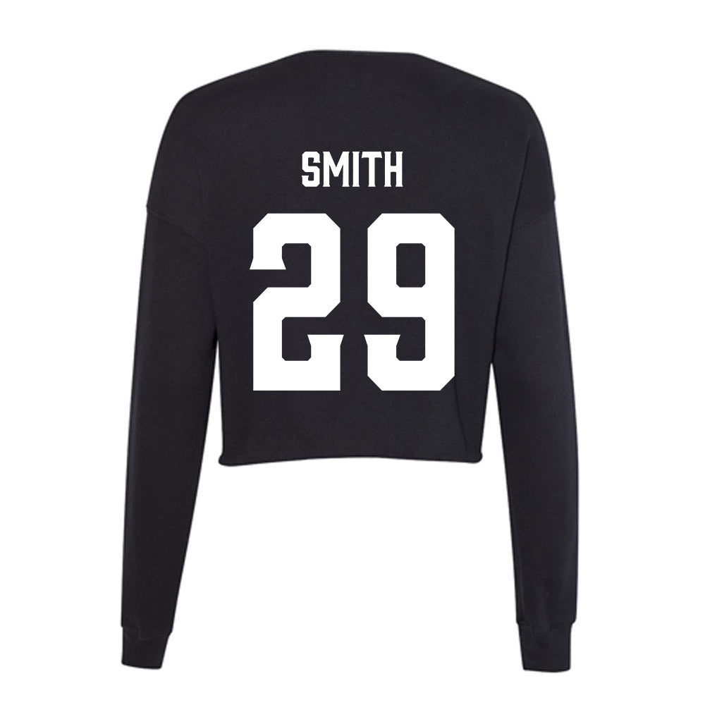 Furman - NCAA Football : Riley Smith - Women's Cropped Crew Fleece-1