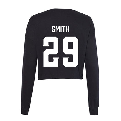 Furman - NCAA Football : Riley Smith - Women's Cropped Crew Fleece-1