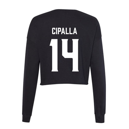 Furman - NCAA Softball : Annabella Cipalla - Women's Cropped Crew Fleece-1