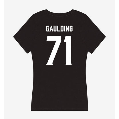 Furman - NCAA Football : Edwin Gaulding - Women's V-Neck T-Shirt-1