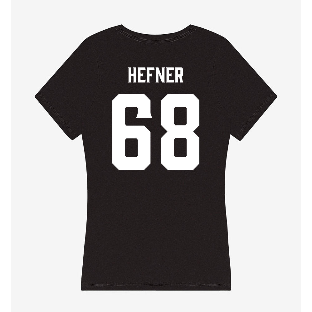 Furman - NCAA Football : Jacob Hefner - Women's V-Neck T-Shirt-1