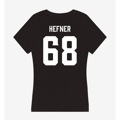 Furman - NCAA Football : Jacob Hefner - Women's V-Neck T-Shirt-1