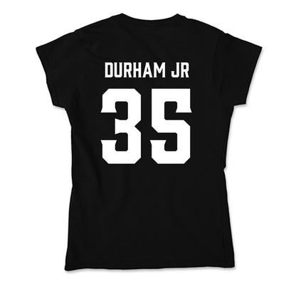 Furman - NCAA Football : Douglas Durham Jr - Soft Style Women’s T-Shirt-1