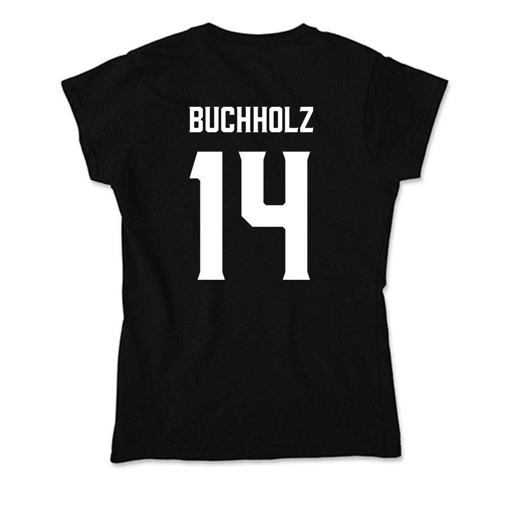 Furman - NCAA Women's Volleyball : Rebekah Buchholz - Soft Style Women’s T-Shirt-1
