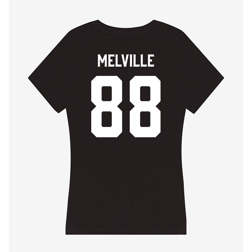 Furman - NCAA Women's Lacrosse : Samantha Melville - Women's V-Neck T-Shirt-1