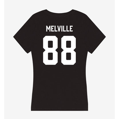 Furman - NCAA Women's Lacrosse : Samantha Melville - Women's V-Neck T-Shirt-1