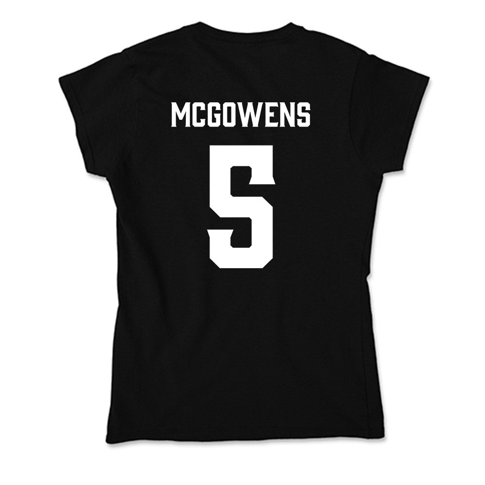 Furman - NCAA Women's Basketball : Raina McGowens - Soft Style Women’s T-Shirt-1