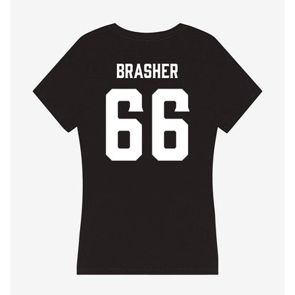 Furman - NCAA Football : Eli Brasher - Women's V-Neck T-Shirt-1