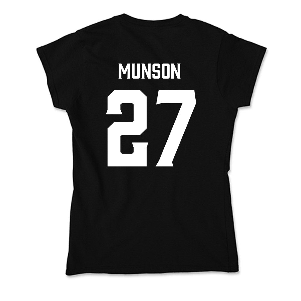 Furman - NCAA Men's Soccer : Luke Munson - Soft Style Women’s T-Shirt-1