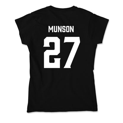 Furman - NCAA Men's Soccer : Luke Munson - Soft Style Women’s T-Shirt-1