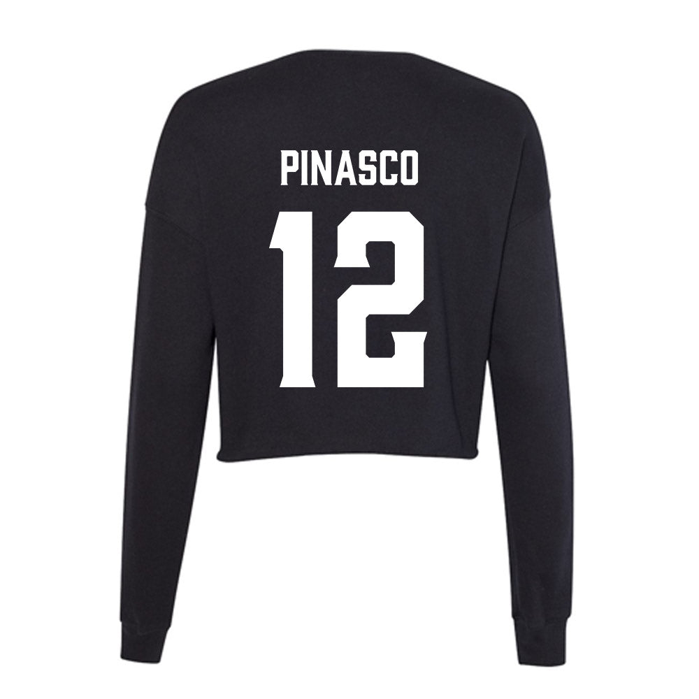 Furman - NCAA Women's Soccer : Bri Pinasco - Women's Cropped Crew Fleece-1