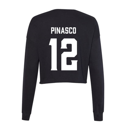 Furman - NCAA Women's Soccer : Bri Pinasco - Women's Cropped Crew Fleece-1