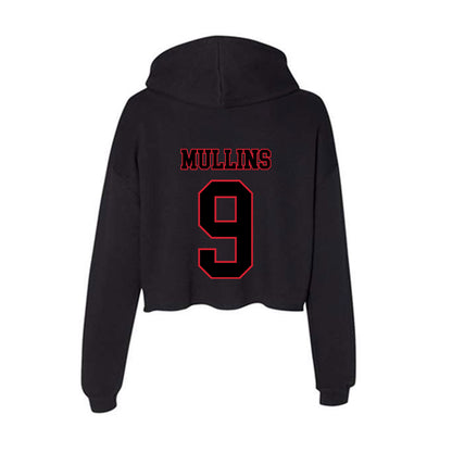 DePaul - NCAA Men's Soccer : Liam Mullins - Women's Crop Fleece Hoodie-1