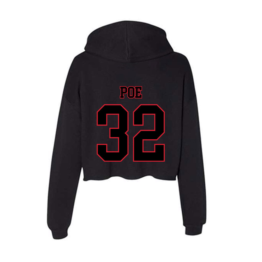 DePaul - NCAA Softball : Addy Poe - Women's Crop Fleece Hoodie-1