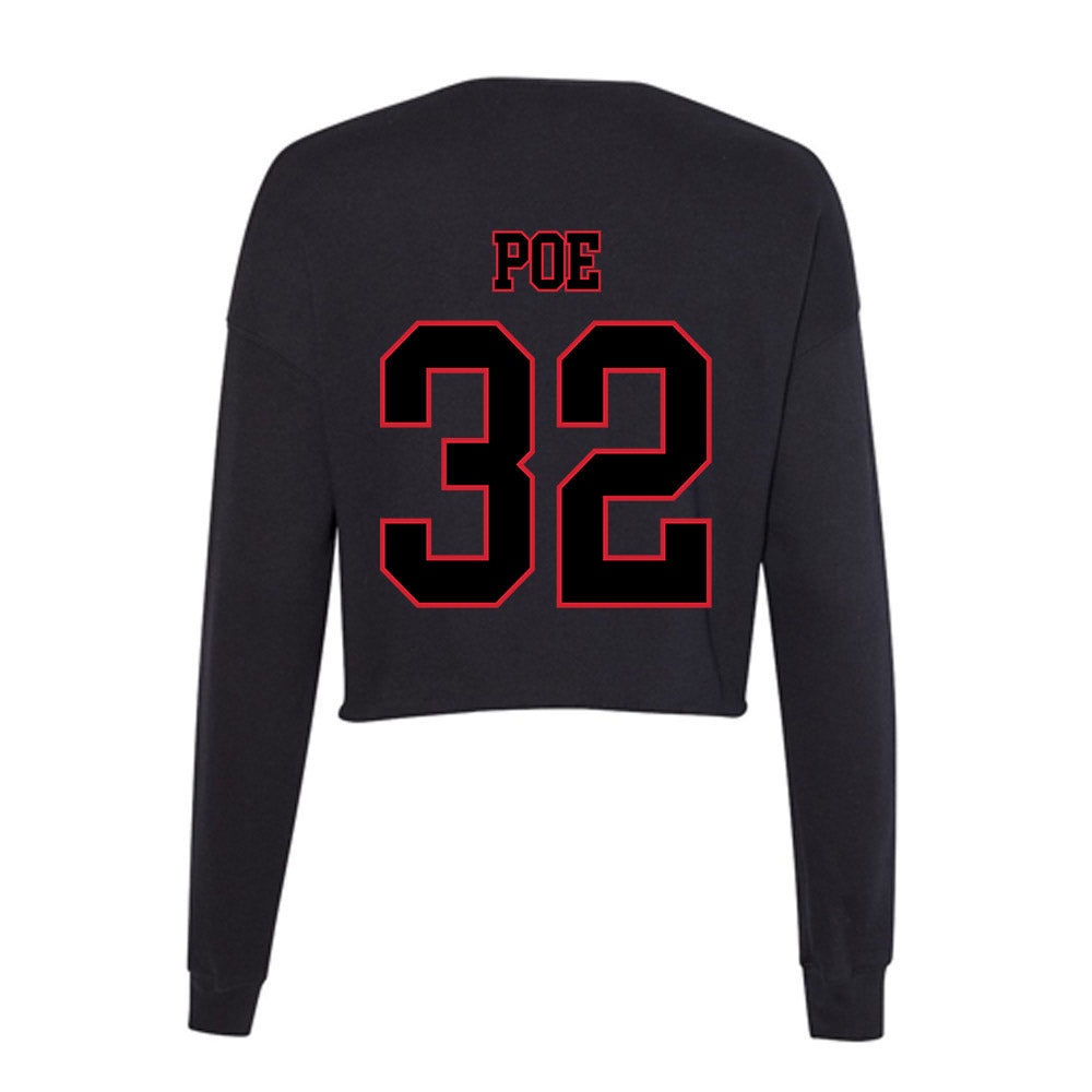 DePaul - NCAA Softball : Addy Poe - Women's Cropped Crew Fleece-1