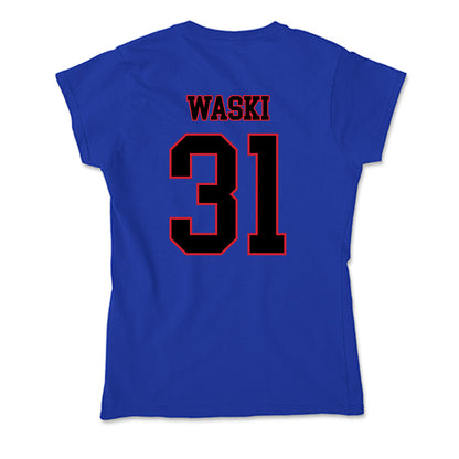 DePaul - NCAA Men's Soccer : Jayden Waski - Soft Style Women’s T-Shirt-1