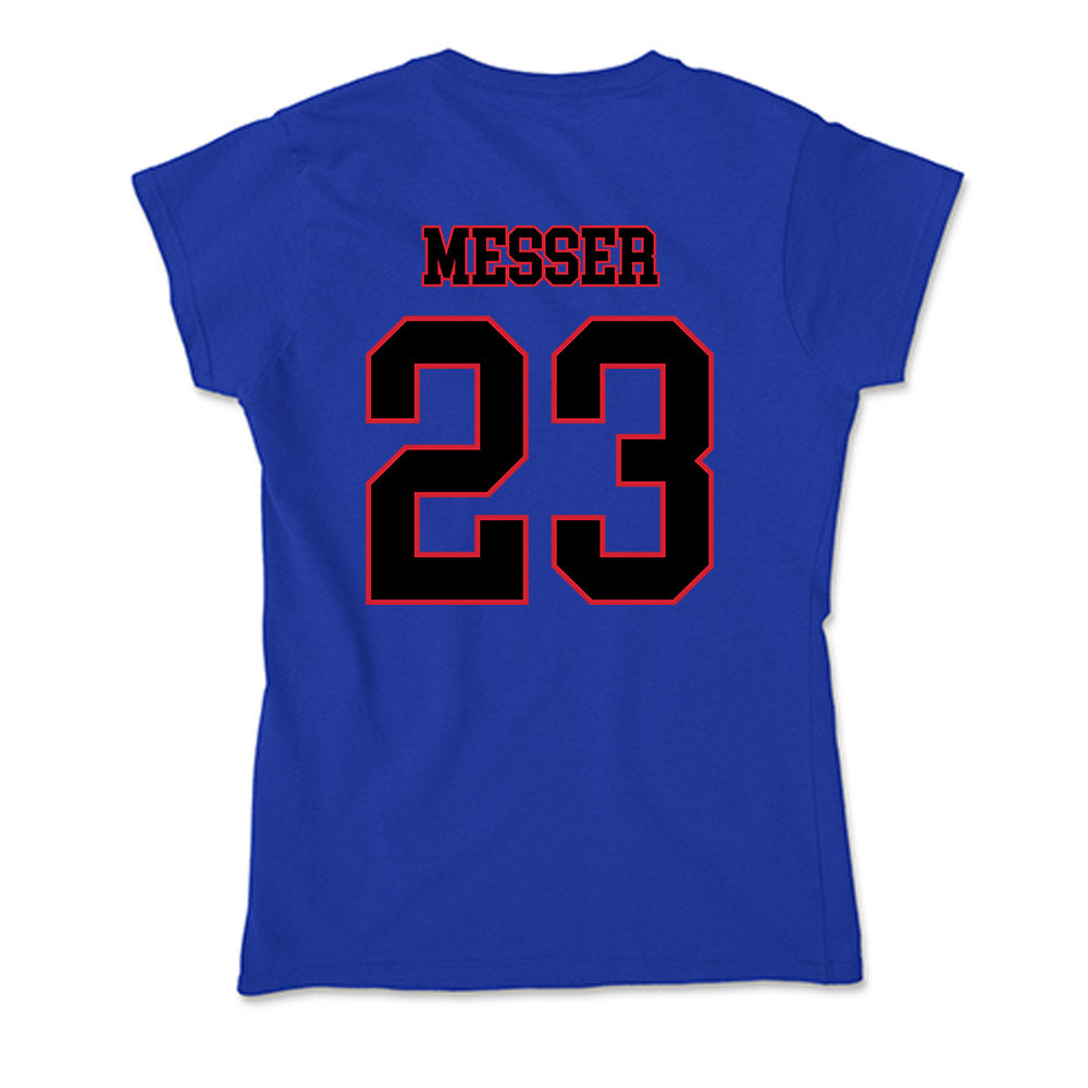 DePaul - NCAA Softball : Hannah Messer - Soft Style Women’s T-Shirt-1