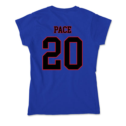 DePaul - NCAA Men's Soccer : Keagan Pace - Soft Style Women’s T-Shirt-1