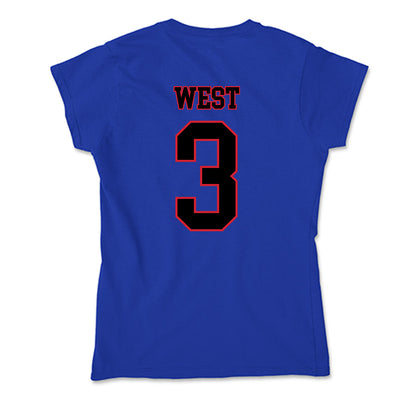 DePaul - NCAA Women's Basketball : Alayna West - Soft Style Women’s T-Shirt-1