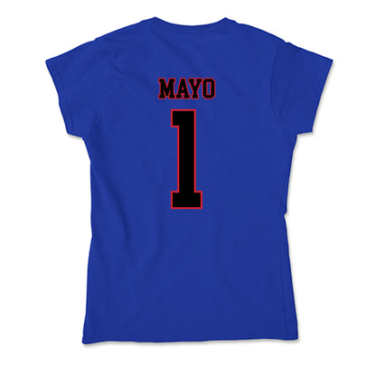 DePaul - NCAA Women's Basketball : Aizhanique Mayo - Soft Style Women’s T-Shirt-1